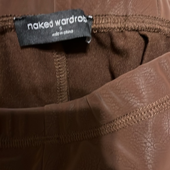 Naked wardrobe faux leather pants - Picture 6 of 7
